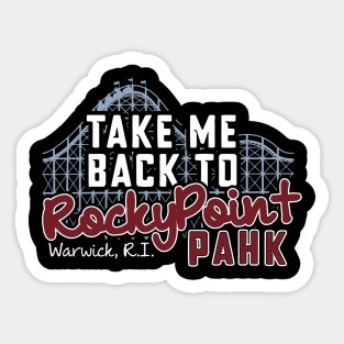 Nostalgic Rocky Point Park, Warwick RI Gift Sticker